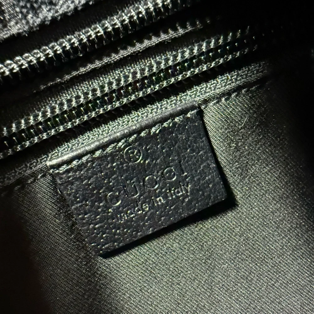 Gucci Web Black Gg Cross bag Shoulder bag Black Small, - Picture 3 of 16